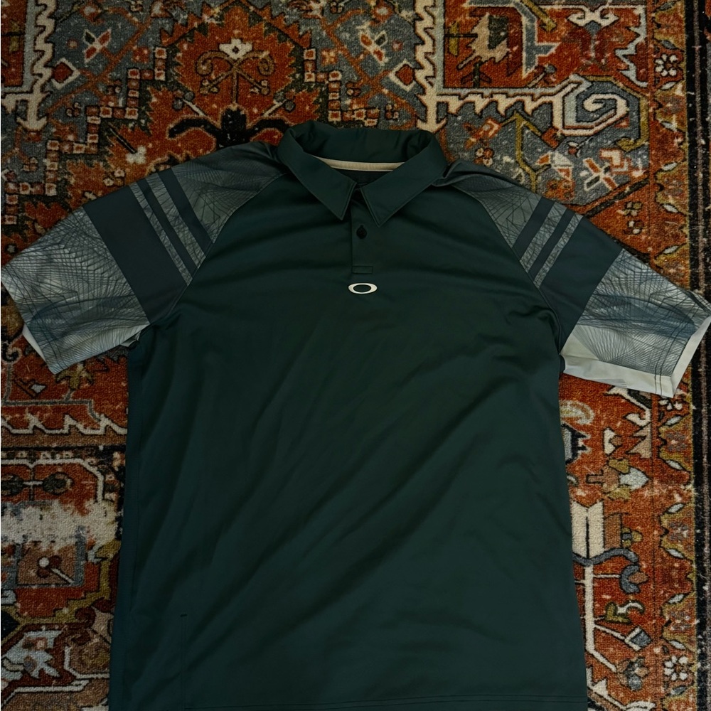Oakley Green Polo Shirt